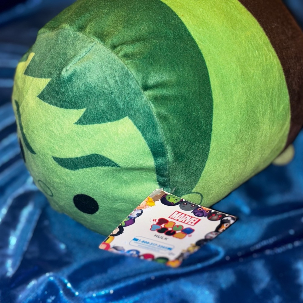 Marvel The Hulk Disney Tsum Tsum Plush - NEW with Original Tags 8”